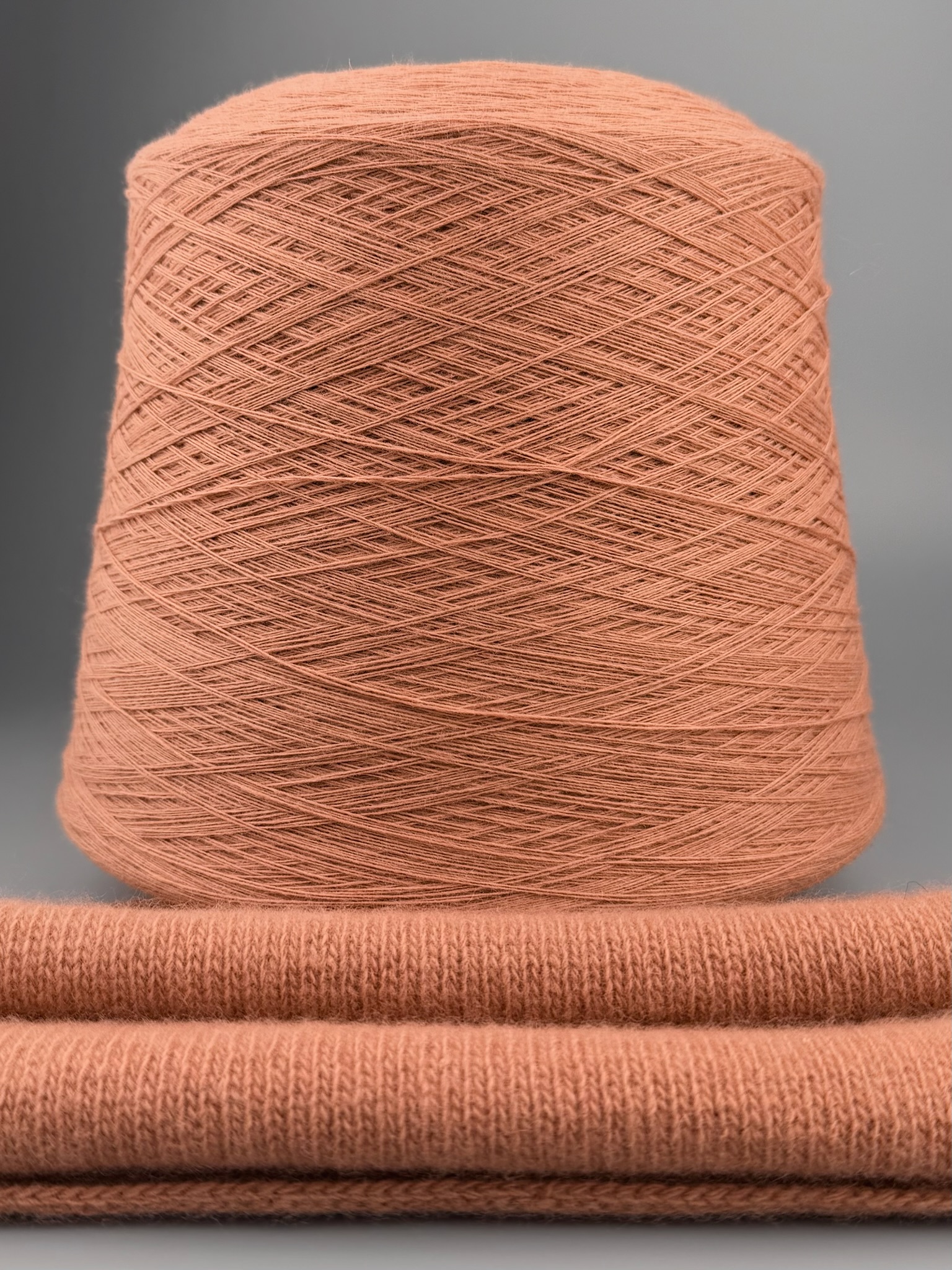 Papi Fabio Dorothy 1/15500 (770m/100g) - Leine Merino, Cachemire Rose terracotta 2321 photo 2